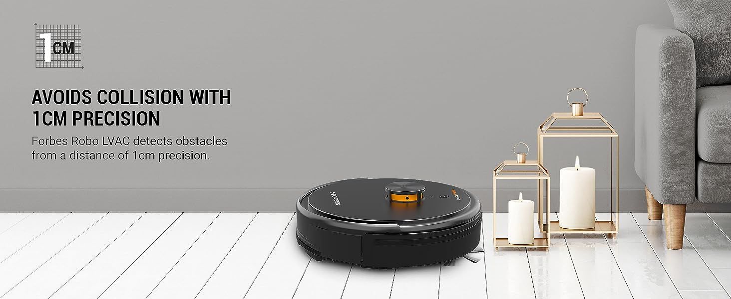 Eureka Forbes Robo L Vac Voice Vacuum Cleaner With Smart Voice Control